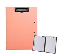 Dossier de fichiers A4, organisateur de documents commerciaux | Presse-papiers avec couvercle for garder les papiers en sécurité for écrire et organiser(Color4)