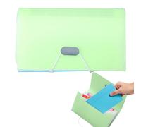 Dossier de fichiers en expansion: 13 organisateur de poches, titulaire de documents portables | Dossier de fichier de reçu d'accordéon, dossier de rangement de voyage durable, trieur