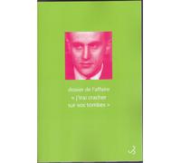 Dossier de l'affaire "J'irai cracher sur vos tombes" - Boris Vian - Bourgois - broché - Etude