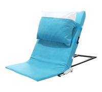 Dossier de lit électrique réglable avec oreiller - Support de levage à 65° pour personnes âgées et grossesses, capacité de poids de 100 kg, repos assis inclinable