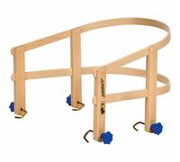 Dossier de luge en bois