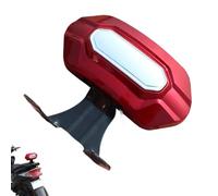 Dossier de moto, coussin de soutien pour conducteur, coussin arrière amovible, dossier confortable et léger pour scooter, vélo