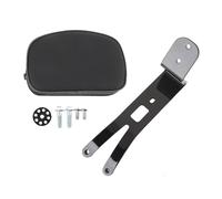 Dossier de moto de rechange élégant noir avec cadre en métal et rembourrage en mousse pour modèles Indian Scout Bobber Classic Sixty 2025