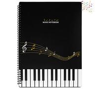 Dossier de Musique, Dossier de Partitions A4 Étanche 30 Páginas/60 Poches, Dossier de rangement de musique Cahier de Stockage pour Musiciens, Groupe Et Écoles