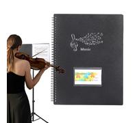 Dossier de musique pour partitions,Dossier de partitions | Classeur à pour fichiers musicaux | Support de partitions de piano pour orchestres, chorales scolaires, artistes jeunes ou adultes