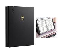 Dossier de partitions - 20 poches - 40 pages - Démontable - Format A4 - Pour pupitre de musique, fichiers, illustrations, dessin, écriture directe