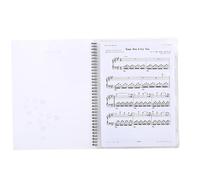 Dossier de partitions, classeur de partitions - Classeur d'affichage Dossier de fichiers musicaux,Support de partitions de piano pour orchestres, chorales scolaires, artistes jeunes ou adultes