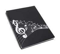 Dossier de partitions, format A4, dossier de rangement de papier, classeur à spirale, organisateur de documents en papier, support de stockage pour pianistes, groupe de chorale