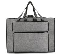 Dossier de portefeuille 8k 14x20 pouces Sac d'art imperméable avec des poignées Organisateur de sacs de portefeuille de grande capacité pour les œuvres d'art, Sketch, Board, Artiste Fournitures de st