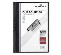 Dossier de Portefeuilles Durable DURACLIP 30 A4 Noir A4 25 Pièces