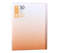 Dossier de présentation avec 30/40 pochettes transparentes pour documents de bureau, assurances, documents financiers, fichiers, documents d'examen