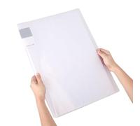 Dossier de présentation de dossiers d'affichage A 2 a 3 4K avec pochettes en plastique, dossier de portefeuilles pour le bureau
