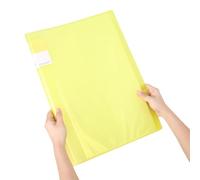 Dossier de présentation de dossiers d'affichage A 2 a 3 4K avec pochettes en plastique, dossier de portefeuilles pour le bureau