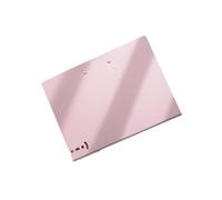 Dossier de presse-papiers PP pliable, tableau de papier d ' étude avec pince de d ' écriture pour les enseignants et les fichiers de révision des devoirs, de feuille de travail, feuille de