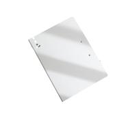 Dossier de presse-papiers PP pliable, tableau de papier d ' étude avec pince de d ' écriture pour les enseignants et les fichiers de révision des devoirs, de feuille de travail, feuille de