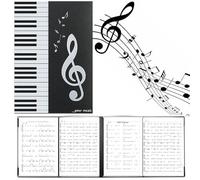 Dossier de rangement pour musique, chemises A4 pour piano, 31.3 cm x 22.2 cm