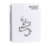 Dossier de rangement pour partitions de musique Format A4 40 pochettes G Clef, Sac de rangement pour documents de stockage de papier de chanson pour musiciens et musiciens