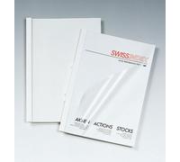Dossier de reliure thermique GBC ThermaBind Optimal A4 3 mm blanc 100 pièces
