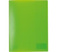Dossier de reporting HERMA en PP DIN A4 vert fluo