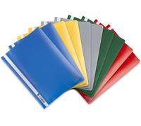 Dossier de reporting Oxford A4 PP coloris assortis 10 pièces