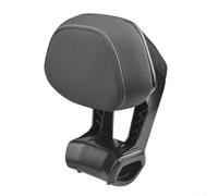 Dossier de selle arrière de vélo électrique, compatible avec véhicule électrique Ninebot Mmax, dossier en alliage d'aluminium, ne prend en charge que la tige plate Instell(noire)