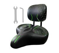 Dossier de siège de vélo : rembourrage doux et confortable de 12,2 pouces, ajustement universel absorbant les chocs | Vélo électrique pliable Cruiser stationnaire classe de gym entre