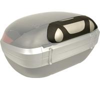 Dossier De Soutien Noir Gris Revêtu En Tissu Pour Top Case E55 V56