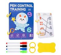 Dossier De Travail Pratique Pré-écriture-feuilles De Nettoyage | Aides De Contrôle Interactive Conçu Pour Les De La maternelle Pour Améliorer La Prise Et Les Exercices D'Écriture