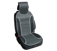Dossier De Voiture Housse De Siège Estival Frais Tech En Fibre De Bambou Gris