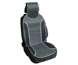 Dossier De Voiture Housse De Siège Estival Frais Tech En Fibre De Bambou Gris