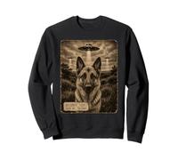 Dossier d'enlèvement Extraterrestre de Chien Berger Allemand OVNI 74-1967 Sweatshirt
