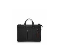 Dossier deux poignees Piquadro Cuir et tissu noir - CA4021BR2-N BLACK UNI
