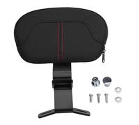 Dossier du Coffre Supérieur de La Moto Convient pour Touring Cvo pièces de rechange cavalier dossier pilote cavalier dossier montage Sissy Bar amovible(Red)