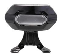 Dossier du Coffre Supérieur de La Moto Nouveau porte-bagages de passager à dossier amovible noir, universel pour moto et véhicule électrique Sissy Bar amovible