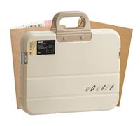 Dossier étanche, boîte de rangement de documents étanche, dossier en plastique transparent | Dossiers classement Organisateur stockage documents | Pour Livre papier Cahier École Salle dee classe Burea