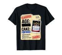 Dossier Humoristique pour gâteau d'anniversaire classé T-Shirt