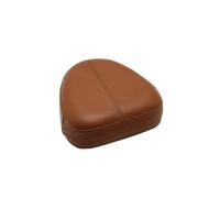 Dossier Moto Passager Coussin De Dossier Universel en Matière synthétique Marron Barre Sissy pour Suzuki Chopper pour Cruiser Moto Dossier Passager Arrière