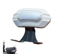 Dossier Moto Street Glide - Coussin De Cavalier Léger, Support Arrière Amovible, Rembourrage Confortable | Accessoire Polyvalent Améliorant Le Confort Lors De Longs Trajets Sur Moto, Vélo Électrique