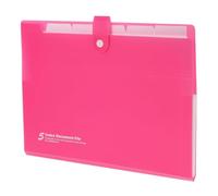 Dossier organisateur de fichiers accordéon extensible | Porte-documents de bureau portable multicouche A4 avec fermeture à pression pochette