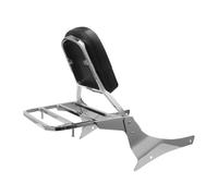 Dossier Passager Arrière Moto Porte-bagages arrière argenté pour moto pour pour Volusia VL800 pour Boulevard M50 C50 2005-2011