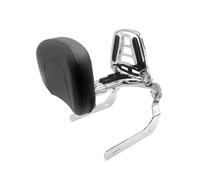 Dossier Passager Convient pour Harley Street 750 Sport Glide Touring accessoires de moto dossier réglable Sissy Bar(For Touring 14-22 Chrome)