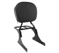 Dossier Passager Moto Porte-Bagages Arrière pour Moto Sissy Bar pour Passager pour Harley pour Custom pour Les Opérations sur Véhicule pour Fat Boy FLSTFSE 2005(Nero)