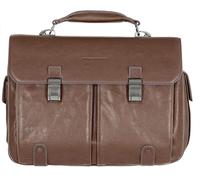 dossier Piquadro CA1068B2S Sac bandoulière homme cuir brun