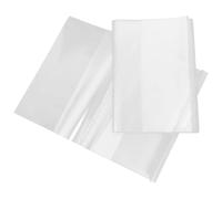 dossier plastique transparent, Couvertures de livres transparentes, 10 pièces, pochettes for manuels scolaires, cahiers, largeur réglable