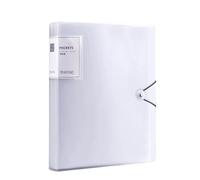 dossier Pochettes de protection transparentes A4 à 30 pochettes, classeurs, fournitures de bureau for la protection des documents classeur(Wit)