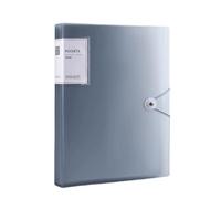 dossier Pochettes de protection transparentes A4 à 30 pochettes, classeurs, fournitures de bureau for la protection des documents classeur(Grey)