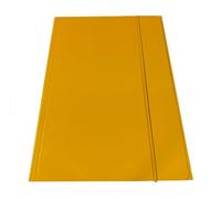 Dossier porte-documents A4 avec élastique rond plat en carton rigide 600 g avec rabats et rivets chemises avec élastique A4 pour bureau dossier porte-documents