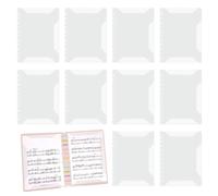 Dossier porte-partitions pochettes de protection anti-poussière A4 de | Classeur porte-partitions de 10 pièces pour femmes, hommes, étudiants, chorus, bande de marche, scène, concert, studio