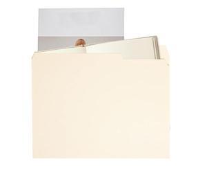 Dossier pour documents - Dossiers avec onglets à 1/3 format A4, organisateur de documents pour bureau à domicile scolaire contrats factures