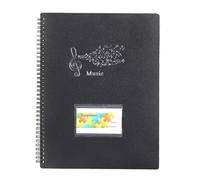 Dossier pour partitions - Classeur A, fichier de musique A4, 12,4 x 9,5 x 0,79 pouces, organisateur de pages professionnel | Porte-partitions pour piano pour cheurs, orchestres, étudiants, musiciens